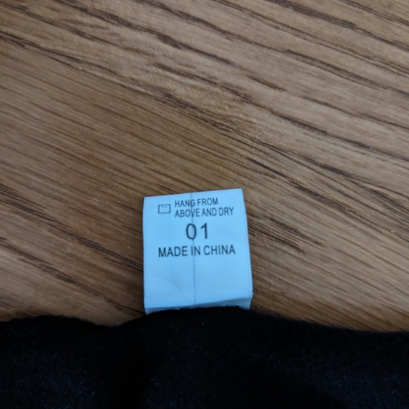 Amazon | Bodycon Fleece Lined Black Turtleneck Dress - Picture 2 of 5